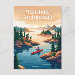 Postal Archipiélago de Helsinki Finlandia