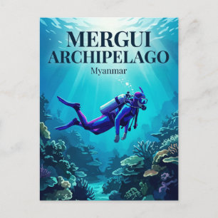 Postal Archipiélago de Mergui Myanmar