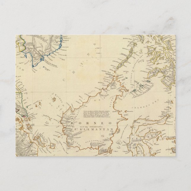 Postal Archipiélago malayo (Anverso)
