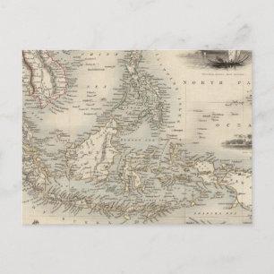 Postal Archipiélago malayo o islas del este de la India