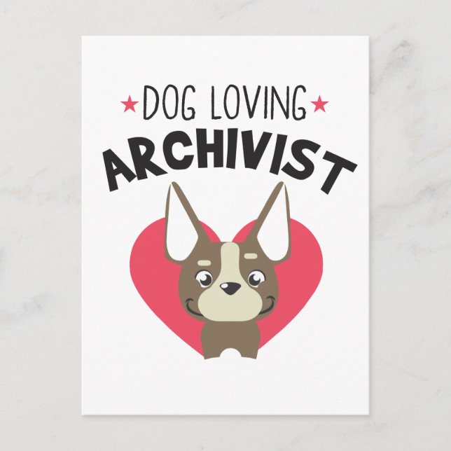 Postal Archivist Dog (Anverso)