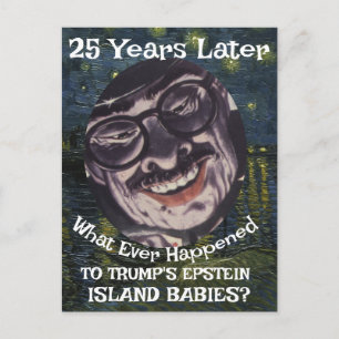 Postal Archivos de la Isla Epstein Trump Bebés Republican