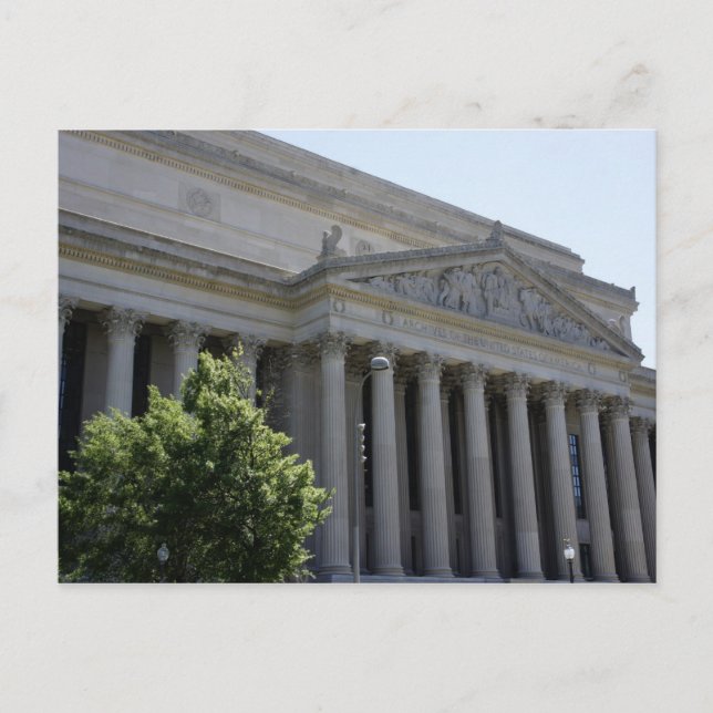 Postal Archivos nacionales (Anverso)