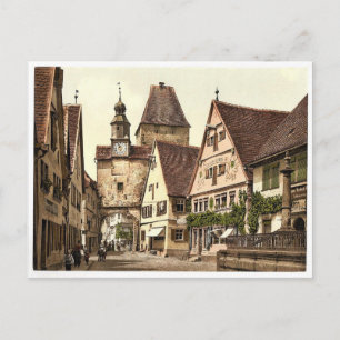 Postal Archway y la Torre de San Marcos, Rothenburg (es d