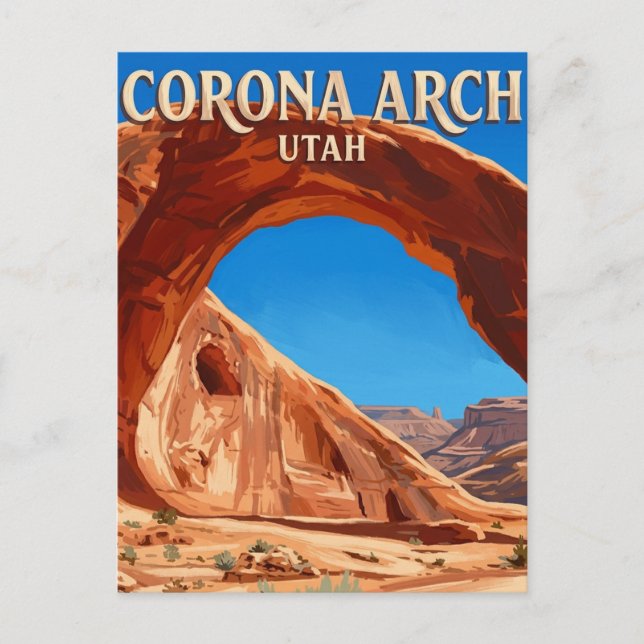 Postal Arco Corona Moab Utah (Anverso)