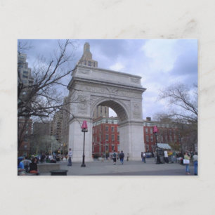 Postal Arco cuadrado de Washington