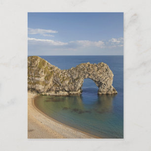 Postal Arco de Durdle Door, Costa Jurásica Patrimonio de