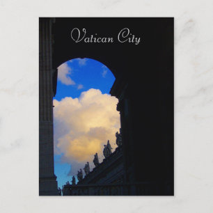 Postal arco de la ciudad del vaticano