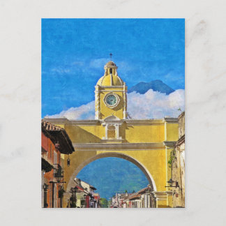 Postal Arco de Merced del La - Antigua