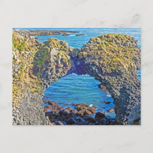 Postal Arco de Piedra, Arnarstapi, Islandia