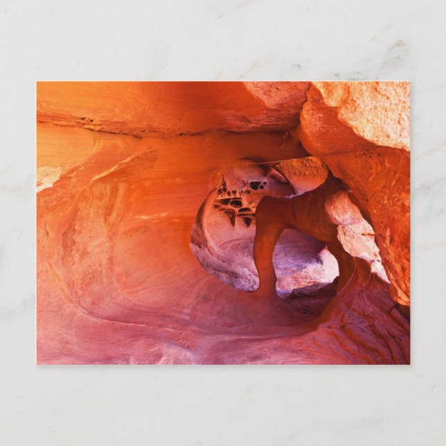 Postal Arco de piedra eólica I (Anverso)