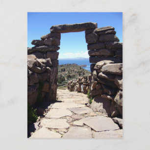 Postal arco de piedra taquilista