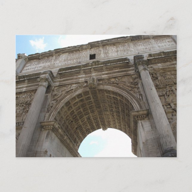 Postal Arco de Titus (Anverso)