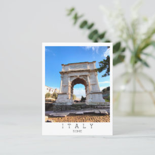 Postal Arco de Titus , Roma, Italia