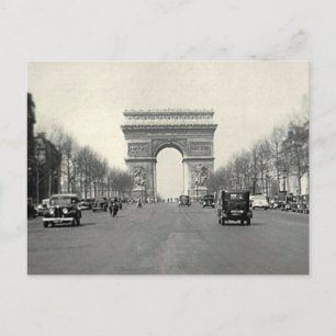 Postal Arco de Triomphe Francia