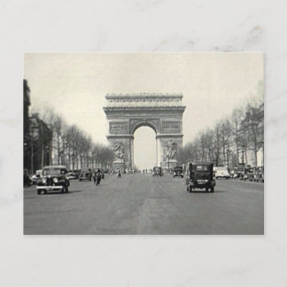 Postal Arco de Triomphe Francia