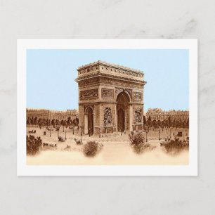 Postal Arco de Triomphe Notecards