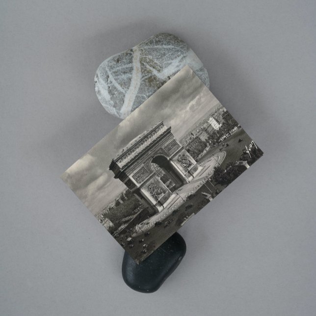 Postal Arco de Triunfo de París 1943 (Subido por el creador)