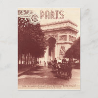 Arco De Triunfo Vintage, París, 1903