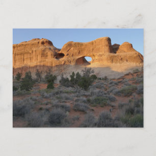 Postal Arco de túnel por la mañana