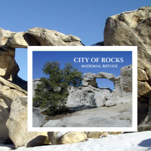 Postal Arco de Ventana, Ciudad de Rocas Refugio Nacional,