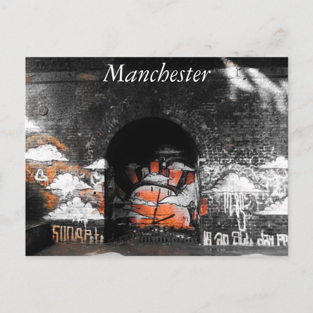 Postal Arco del Ferrocarril de Manchester (Anverso)