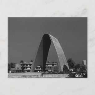 Postal Arco del Soldado Desconocido Vintage Irak Bagdad