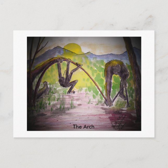Postal arco, el arco (Anverso)