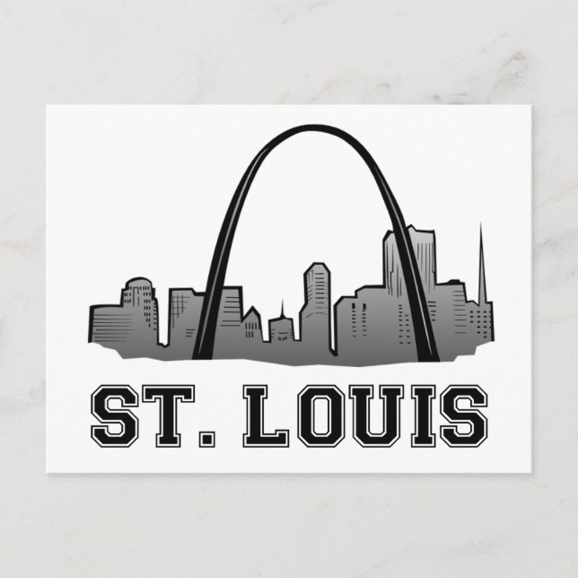 Postal Arco Gateway en St. Louis (Anverso)