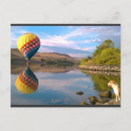 Postal Arco iris doble