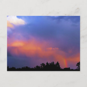 Postal arco iris sobre el ortiz