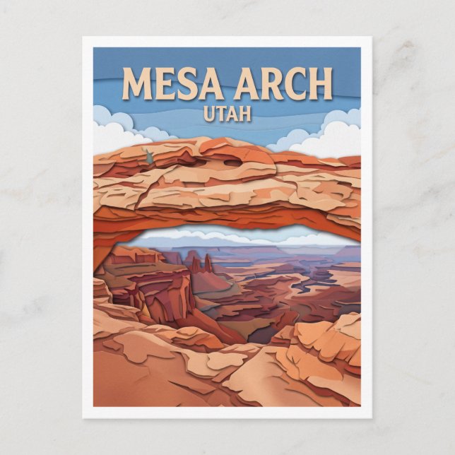 Postal Arco Mesa Moab Utah (Anverso)