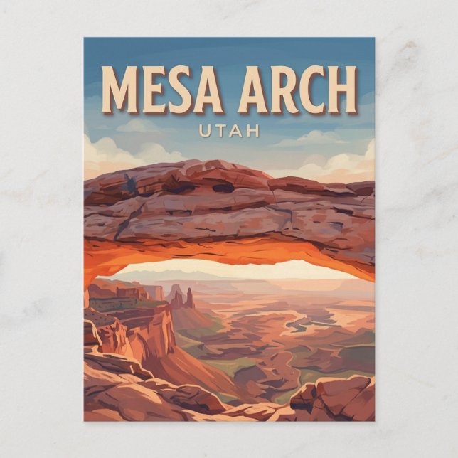 Postal Arco Mesa Moab Utah (Anverso)