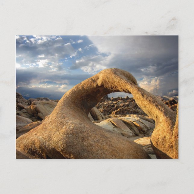 Postal Arco Mobius - Colinas Alabama - California (Anverso)