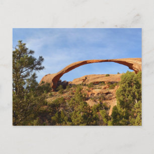 Postal Arco Paisaje en el Parque Nacional Arches