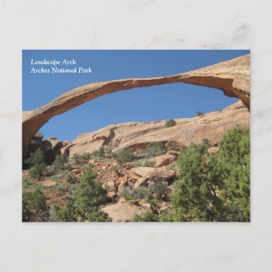 Postal Arco paisajístico, Parque Nacional Arches