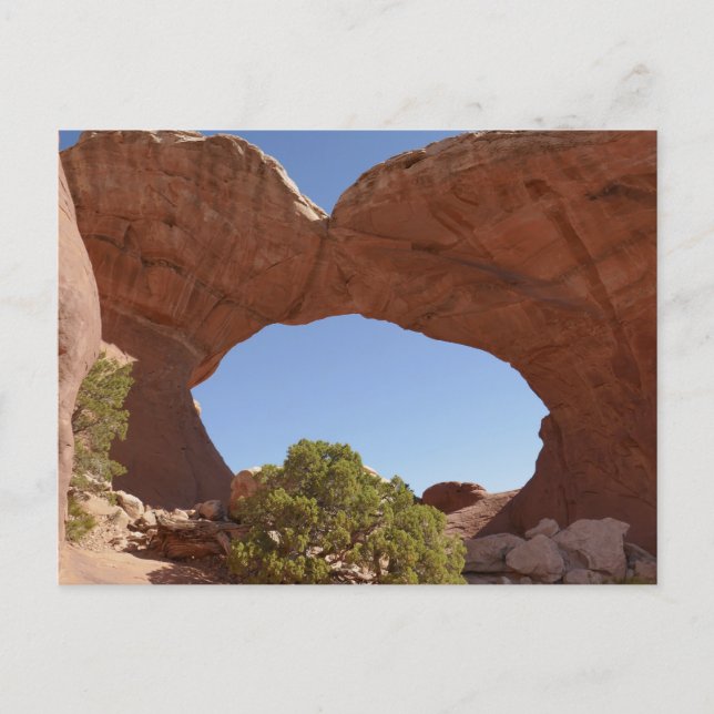 Postal Arco Roto en el Parque Nacional Arches (Anverso)