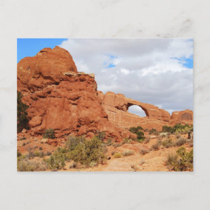 Postal Arco Skyline, Parque Nacional Arches, Utah, Postca