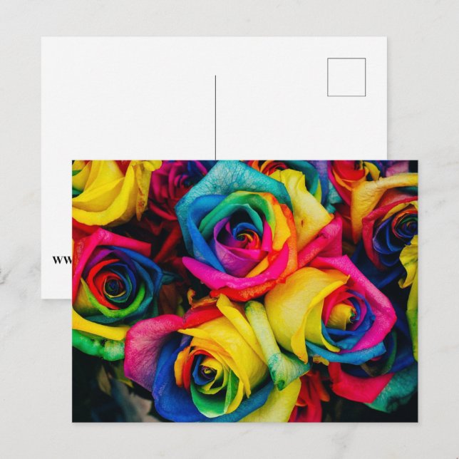 Postal Arcoiris (Anverso / Reverso)