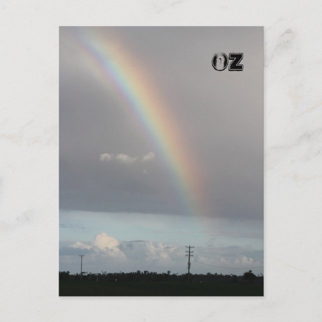 Postal Arcoiris de Australia (Anverso)