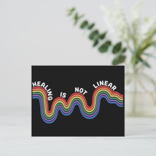 Postal Arcoíris de Conciencia sobre Salud Mental LGBTQ