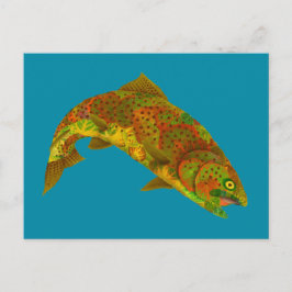 Postal Arcoiris de hoja de lápiz 6