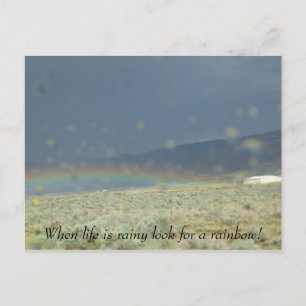 Postal Arcoiris en la vida.