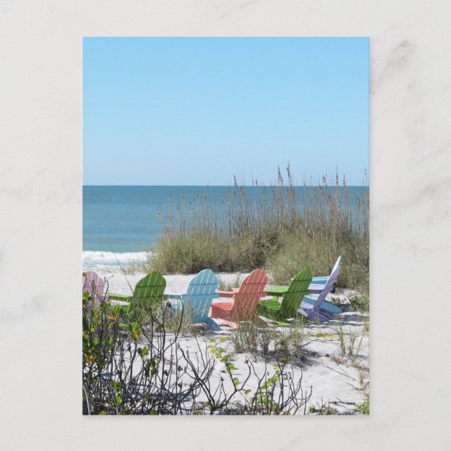 Postal Arcoiris oculto (Anverso)