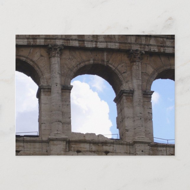 Postal arcos de coloseo (Anverso)