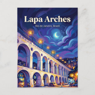 Postal Arcos de Lapa Brasil