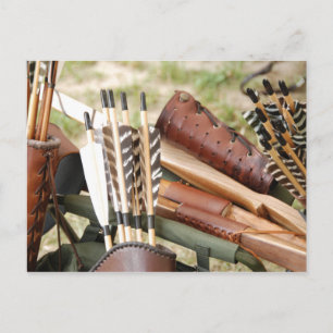 Postal Arcos, Flechas y Quivers