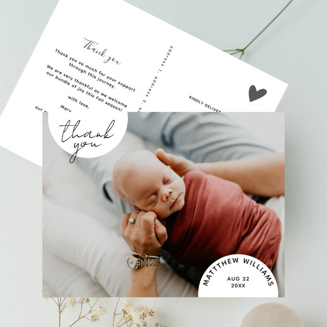 Postal Arcos Minimalistas Modernos Simples Foto Gracias B (Subido por el creador)