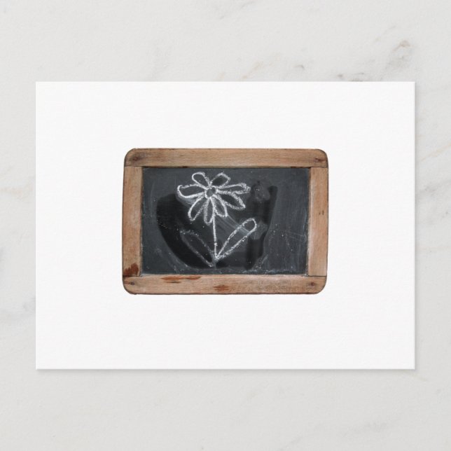 Postal Ardoise 06 - Doodles #01 (Anverso)