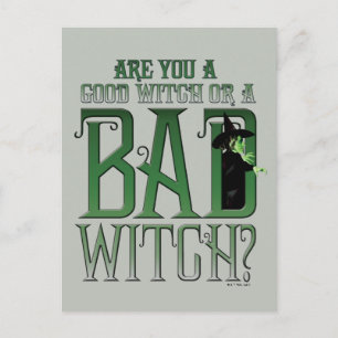 Postal Are You A Good Witch Or A Bad Witch?